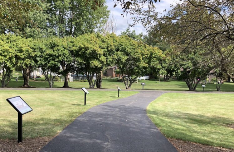 storywalk stations in summer
