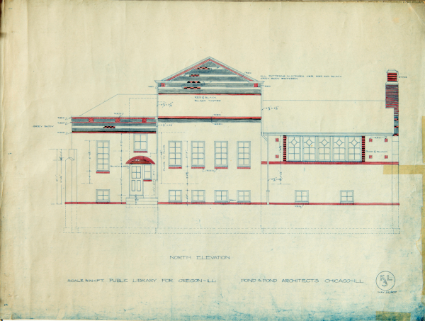 Original library blueprint