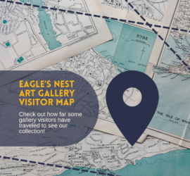Eagle's Nest Art Gallery Guestbook Map
