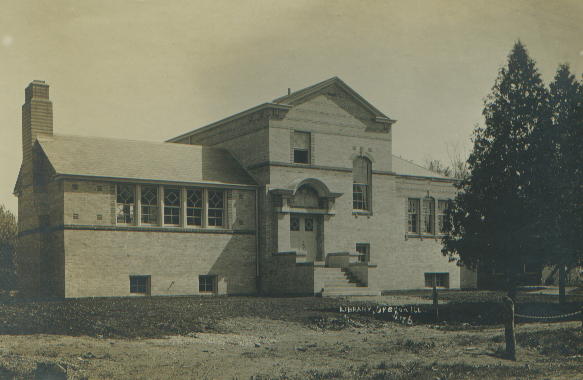 Historic Photo of the Oregon Public Library