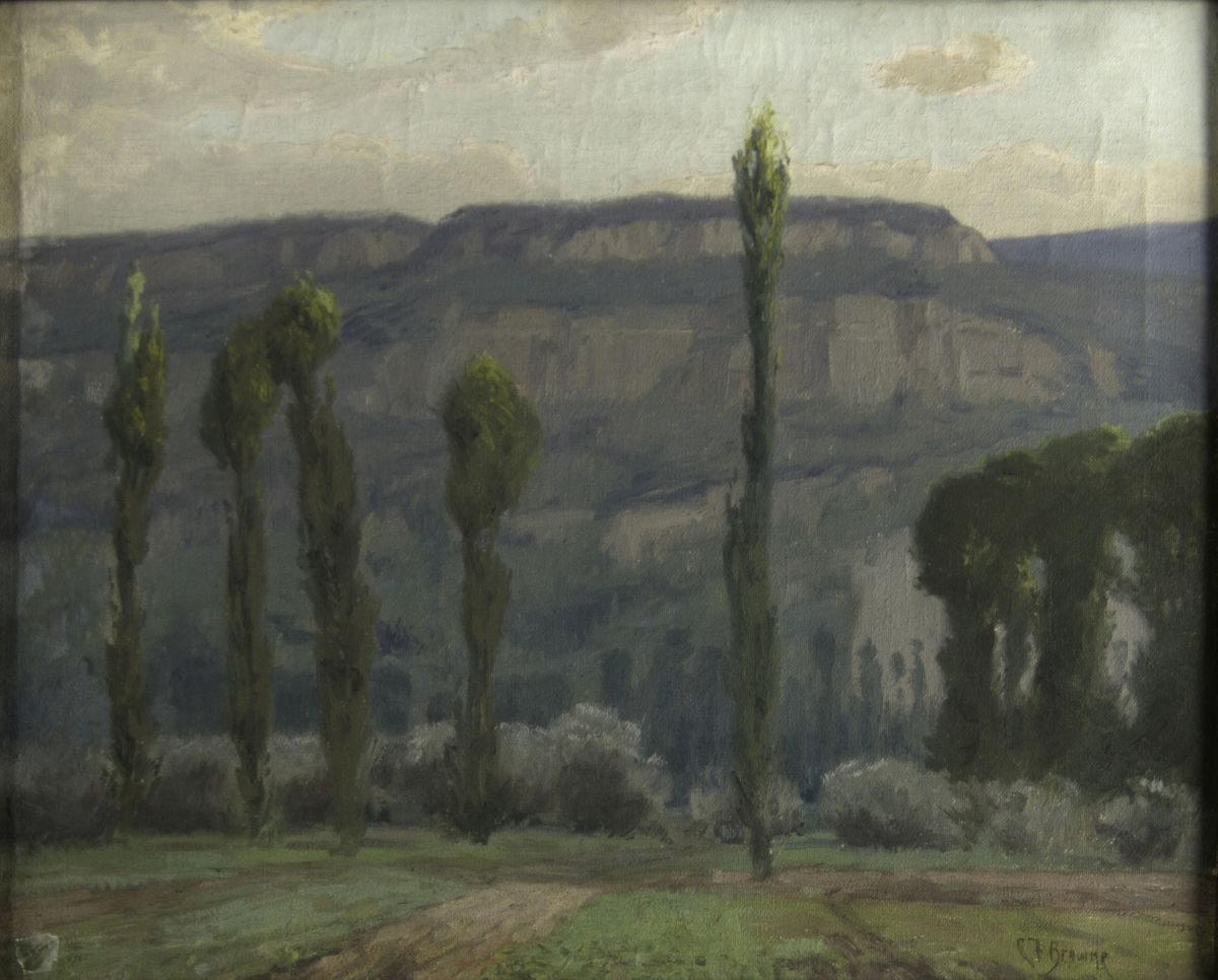 Charles Francis Browne, “A Summer Day–Northern France,” Oil on Canvas, c. Early 20th Century