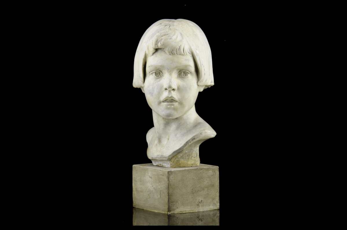 Leonard Crunelle, “Dona,” Plaster, c. Late 19th Early 20th Century