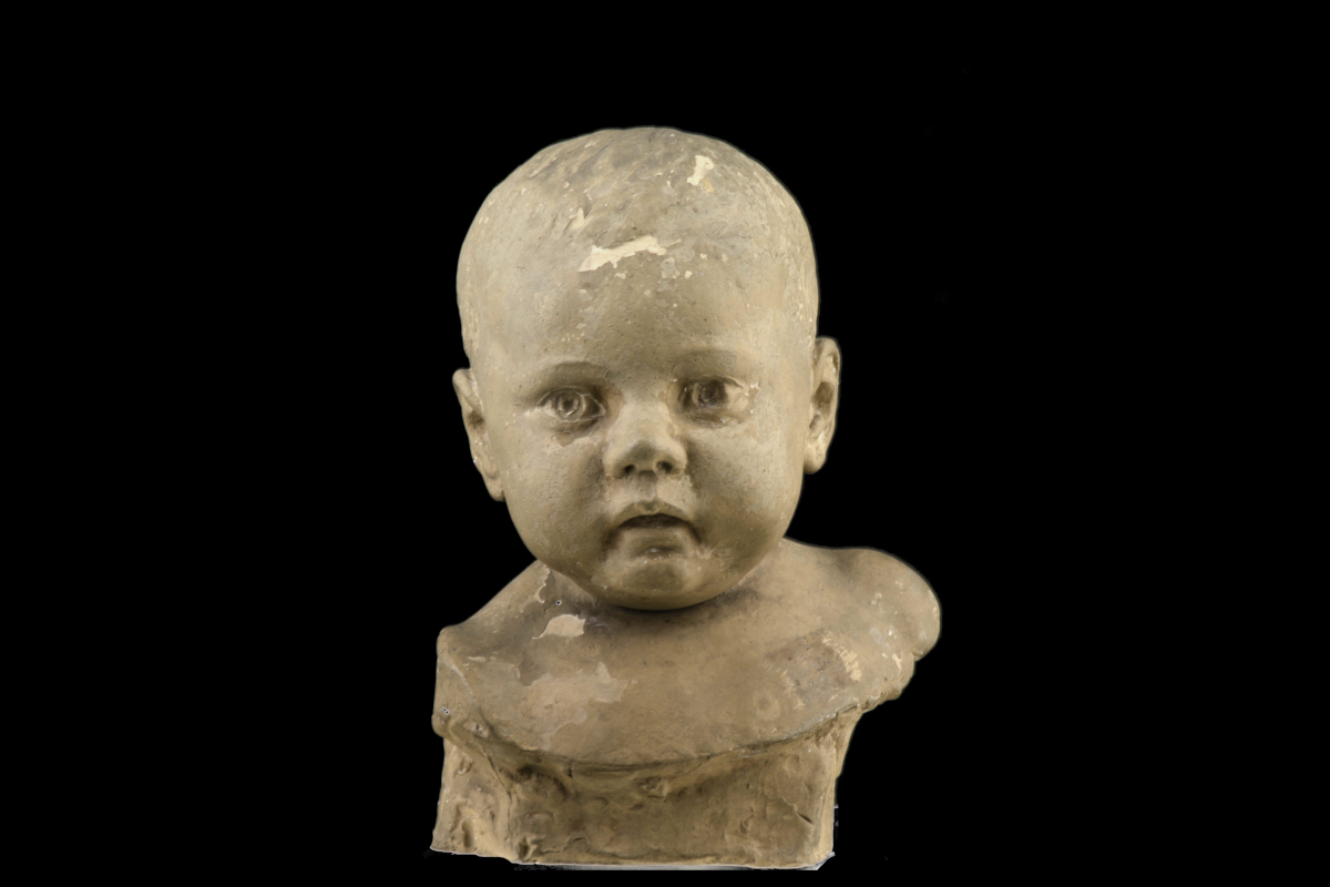 Leonard Crunelle, “Nadine,” Plaster, c. Late 19th Early 20th Century