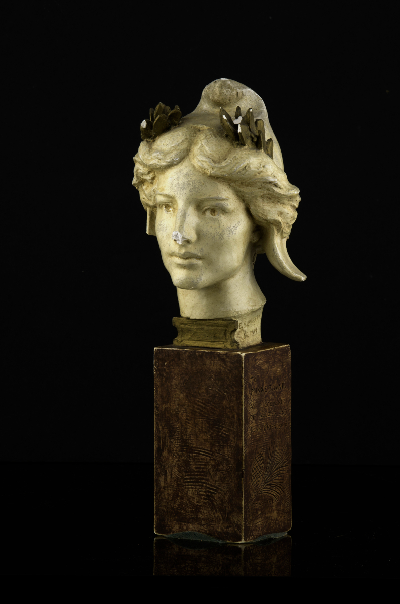 Evelyn Beatrice Longman, “Study for Winged Victory,” Plaster, 1914