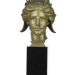 Evelyn Beatrice Longman, “Winged Victory,” Bronze, 1914 sculpture