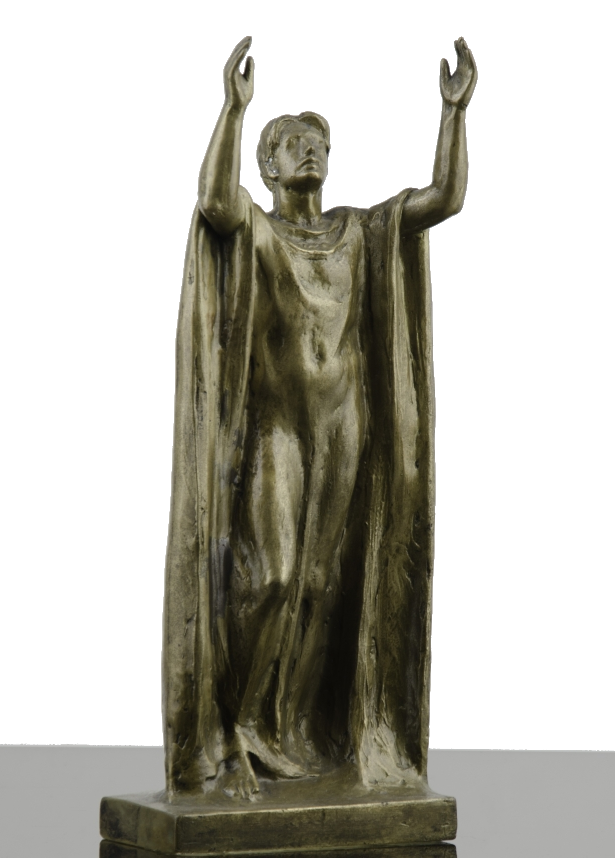 Lorado Taft, “Aspiration,” Bronze, c. late 19th early 20th century